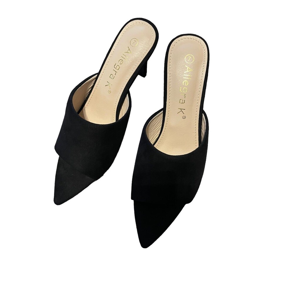 Allegra K Ladies Black pumps sz7‎
